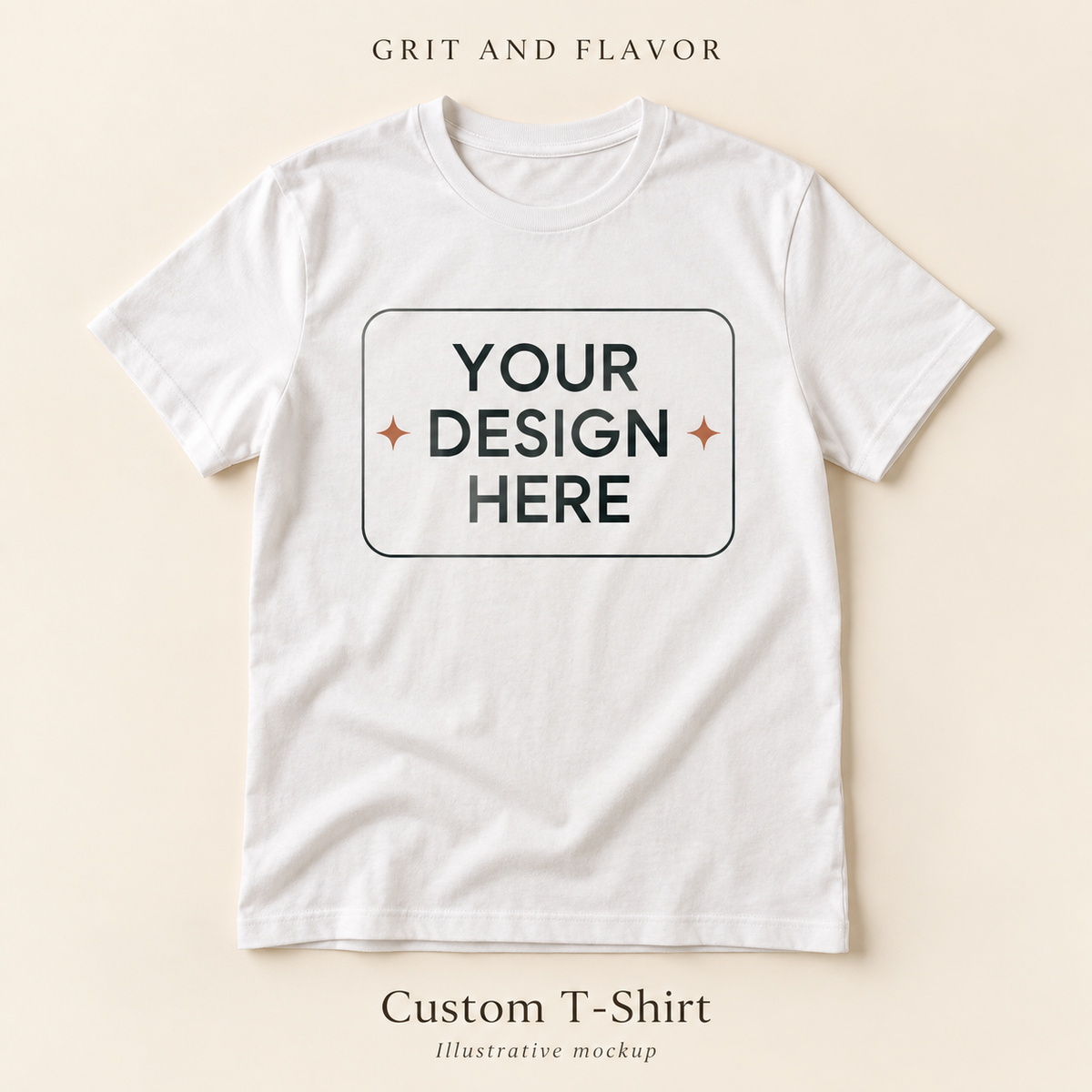 Your Vision, Your Tee — Custom T-Shirt
