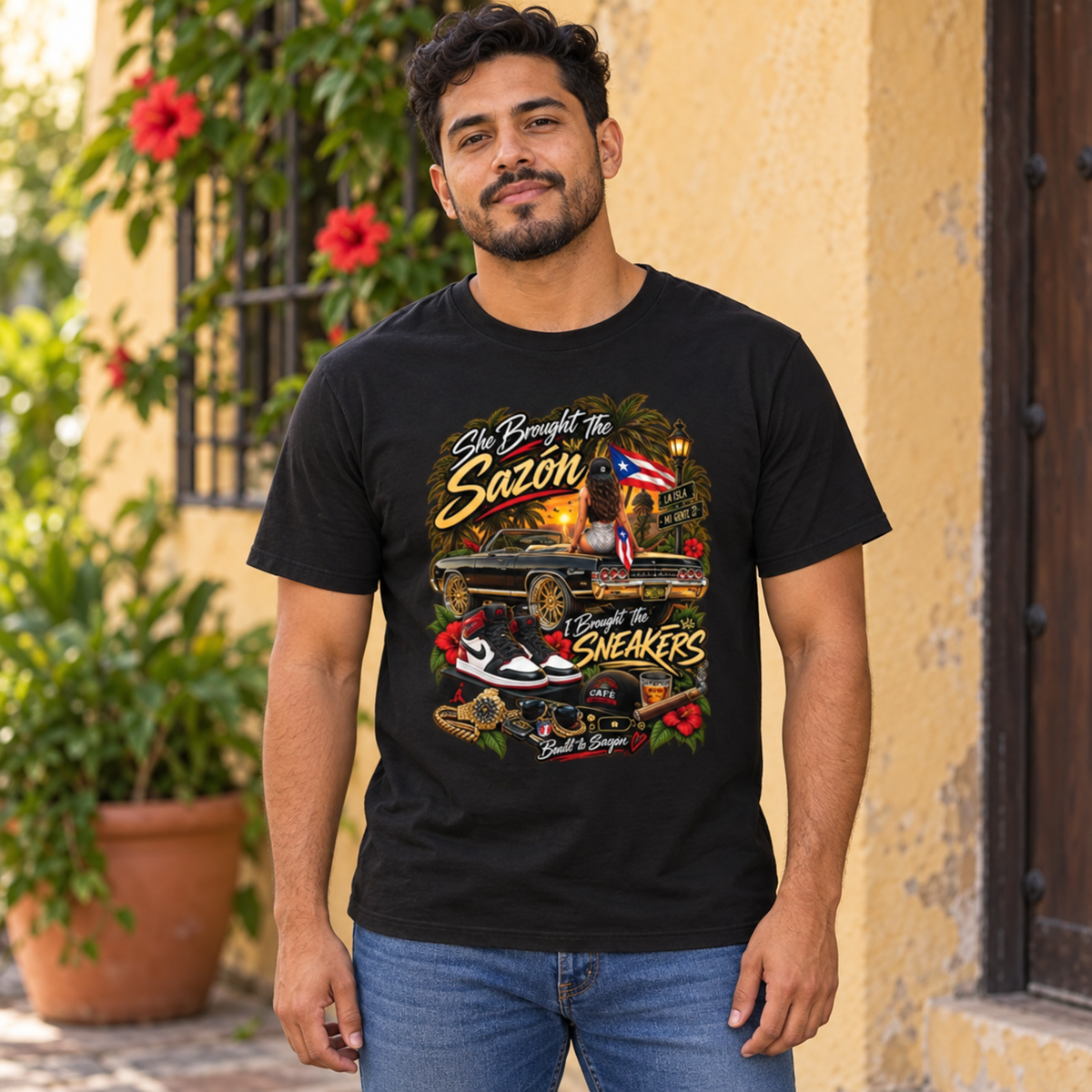 She Brought the Sazón T-Shirt