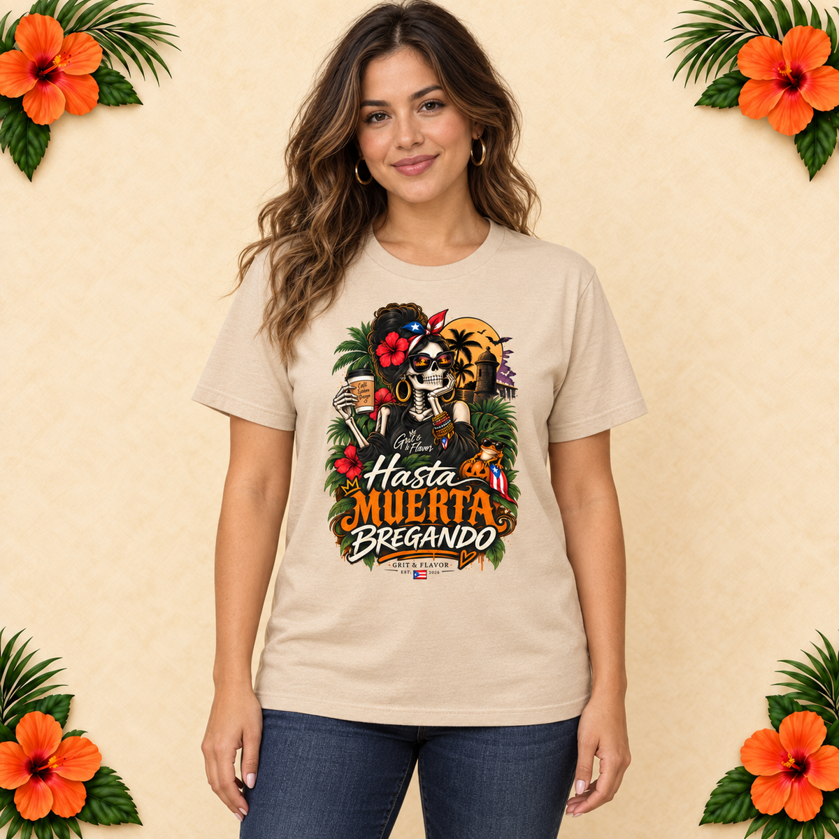 Hasta Muerta Bregando T Shirt