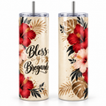 Bless y Bregando Floral Tumbler | 20 oz