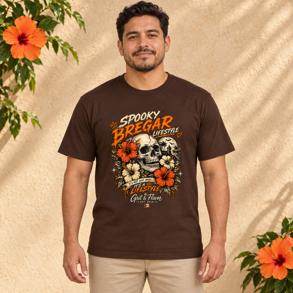 Spooky Bregar Skull T-Shirt