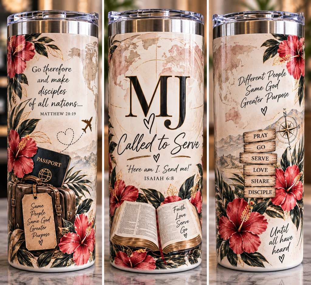 Custom 20 oz Tumbler — Made Just for You